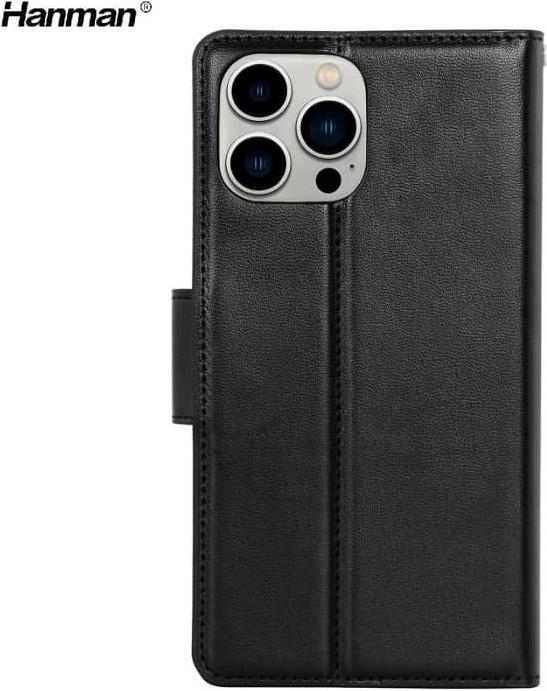 Immagine prodotto Hanman Apple iPhone 7/8/SE 2020/SE 2022 - Mill Flip Case mit 3 Kartenfächern, schwarz (Apple iPhone 7, Apple iPhone 8, Apple iPhone SE (seconda generazione), Apple iPhone SE (terza generazione))