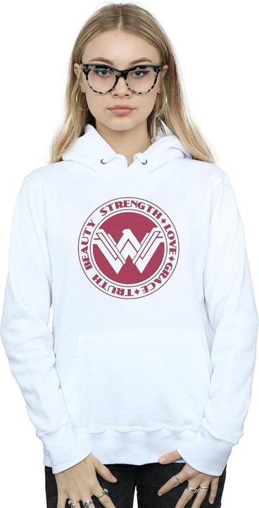 Produktbild Wonder Woman Beauty Strength Love Kapuzenpullover (XL)