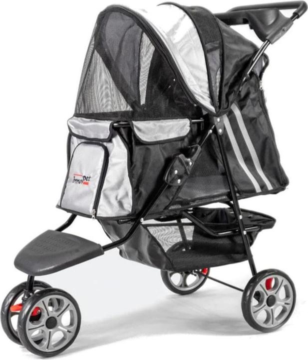 Actual product image InnoPet Buggy All Terrain, Black / Silver (Dog, Cat, Foldable)