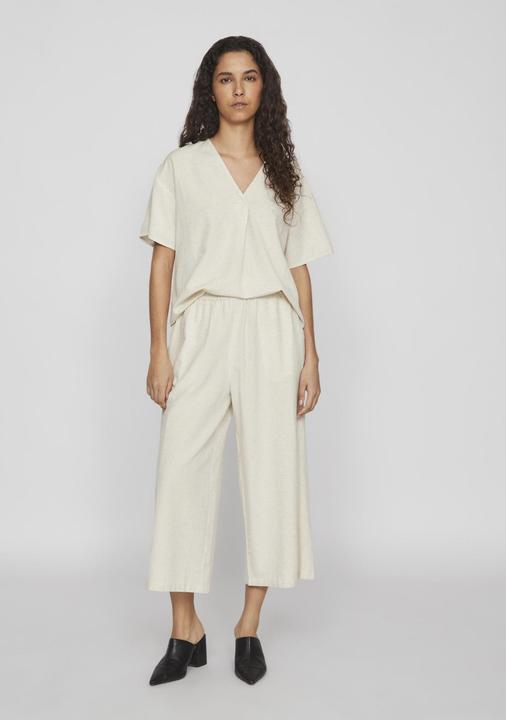 Actual product image Vila V-neck top with short sleeves (34)