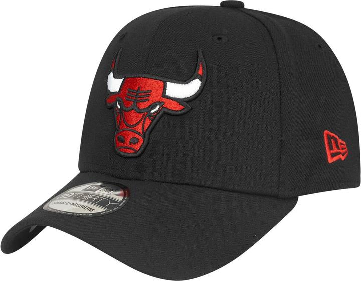 Actual product image New Era 39Thirty Stretch Cap - Chicago Bulls black - L/XL (L)
