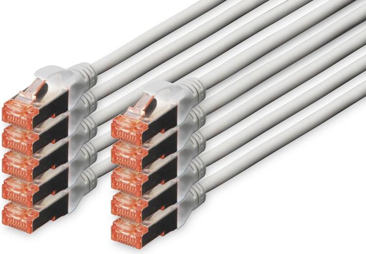 Produktbild Digitus Netzwerkkabel (S/FTP, CAT6, 0.25 m)