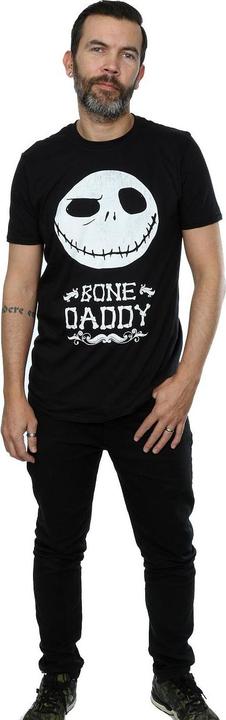Actual product image Disney Mens Nightmare Before Christmas Bone Daddy T-Shirt (M)