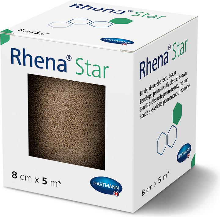 Actual product image Rhena Star elastic bandages skin colored