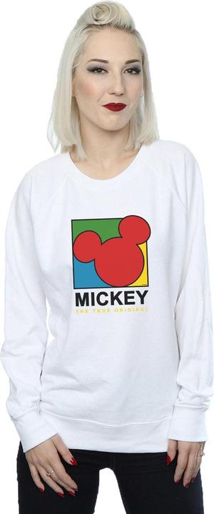 Actual product image Disney Womens/Ladies Mickey Mouse True 90s Sweatshirt (L)