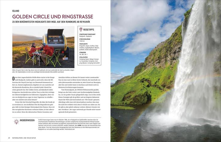 Produktbild National Geographic In 225 Reisen mit Wohnmobil und Campervan durch Europa (Deutsch, Michael Moll, Jürgen Haberhauer, Claus G. Keidel, Heinz E. Studt, 2024)
