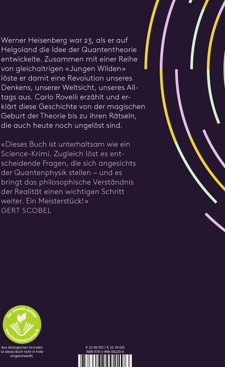 Actual product image Helgoland (German, Carlo Rovelli, 2021)