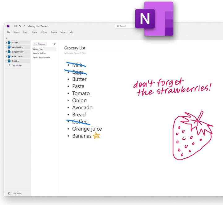 Actual product image Microsoft Office Home 2024 (IT) (1 User, unlimited)