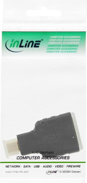 Produktbild InLine HDMI Adapter (HDMI, Micro HDMI, 0.35 cm)
