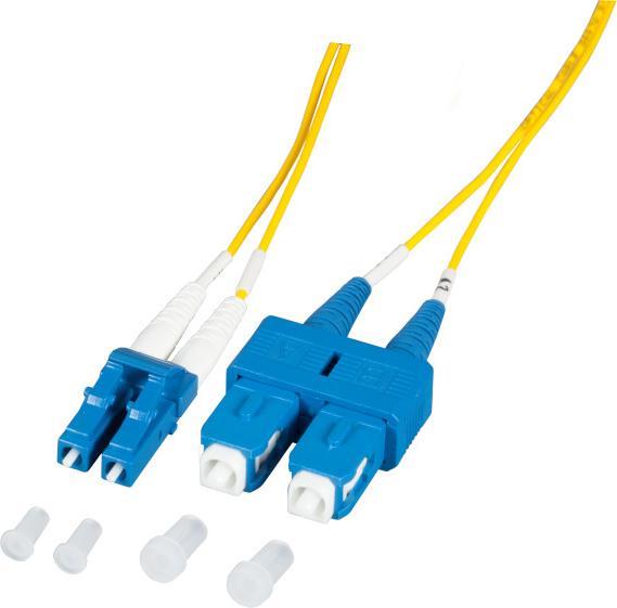 EFB Elektronik LC/SC KSZH, 9/125µm (CAT6, 2 m)