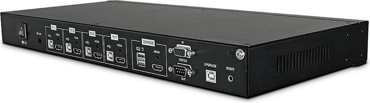 Produktbild Lindy 4 Port HDMI 4K Quad View KVM Switch Pro