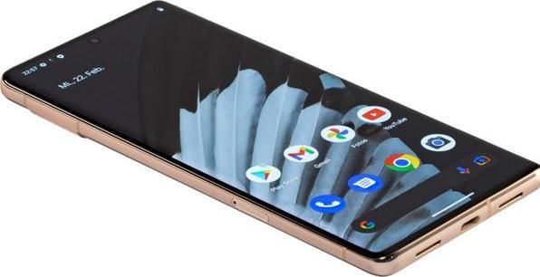 Actual product image Google Pixel 7 Pro (256 GB, Hazel, 6.70", SIM + eSIM, 50 Mpx, 5G)