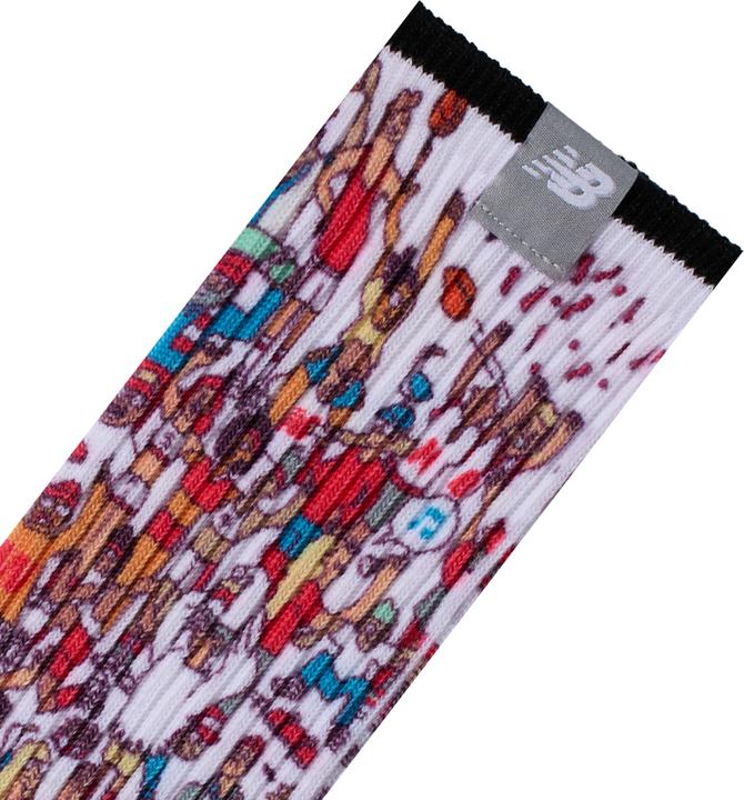 Produktbild New Balance Digital Print Crew Socks 1 Pair (L)