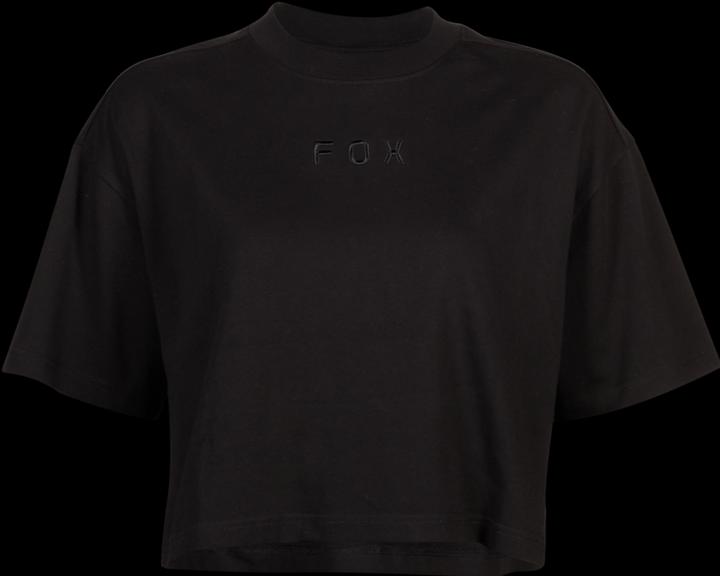 Image du produit Fox Tee 23 Wordmark Os Crop Blk S (S)