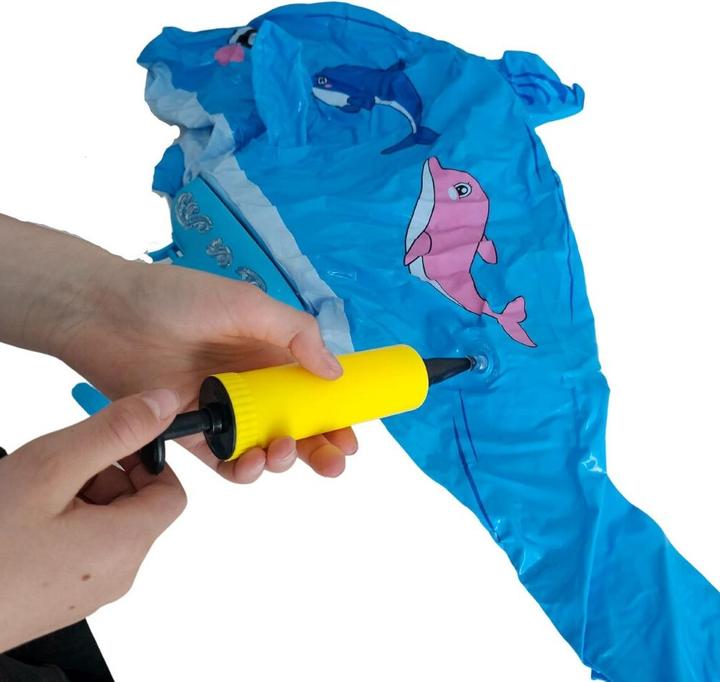Actual product image Alldoro Pistolet à eau Dauphin gonflable