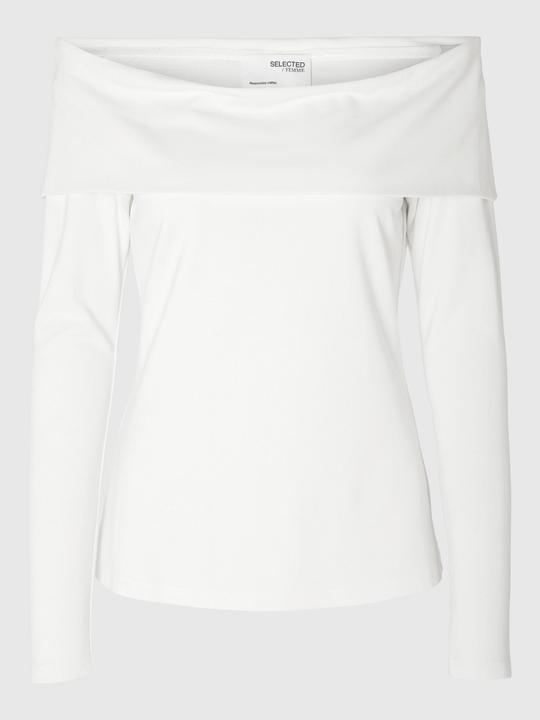 Selected Femme Langärmeliges Off Shoulder Top