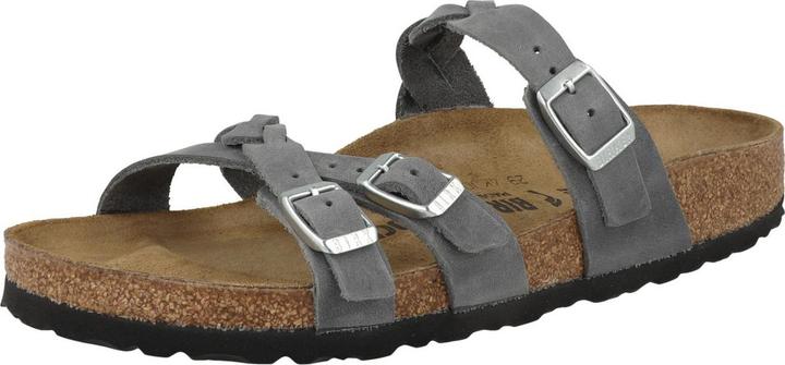 Actual product image Birkenstock Franca Braided geöltes Naturleder schmal - 67441 (40)
