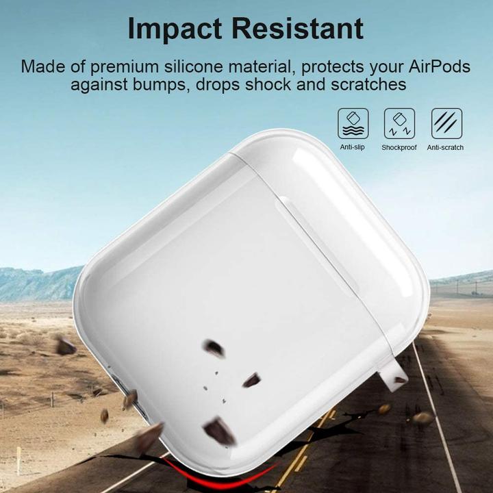 Actual product image PhoneLook Pro cover silicone gel transparent with carabiner (Headphone bag)