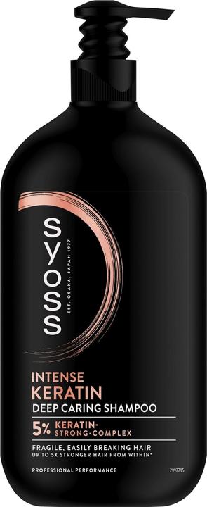 Produktbild Syoss Keratin Blue Lotos (750 ml, Flüssiges Shampoo)
