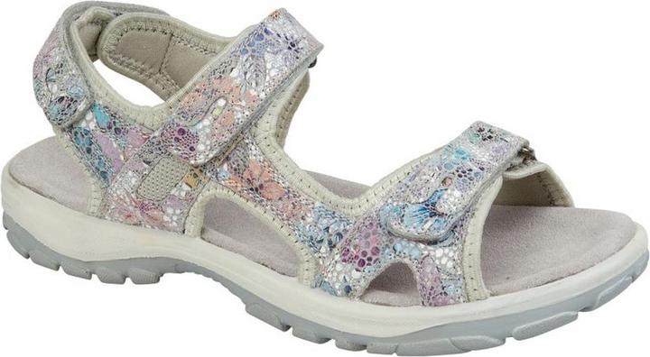Actual product image Mod Comfys Womens/Ladies Floral Leather Sports Sandals (38)