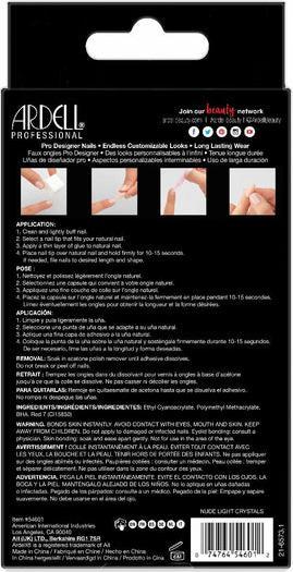 Immagine prodotto Ardell NAIL ADDICT nudo cristallo chiaro 1 u (Ciglia artificiali)