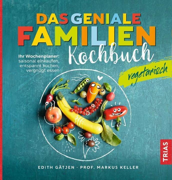 Immagine prodotto Das geniale Familienkochbuch vegetarisch (Tedesco, Edith Gätjen, 2019)