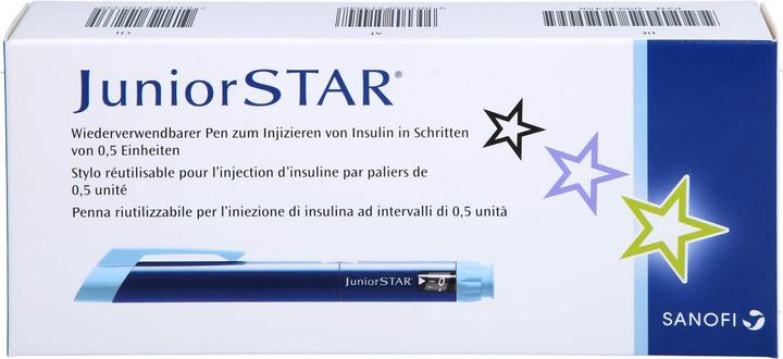 Image du produit Sanofi-Aventis Deutschland GmbH Injecteur JuniorStar bleu, 1 pc
