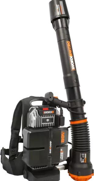 Immagine prodotto Worx Soffiatore a batteria a zaino (Batteria ricaricabile, Soffiafoglie)