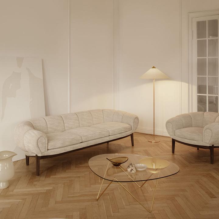 Actual product image Gubi Pedrera coffee table (106 x 86 x 38 cm)