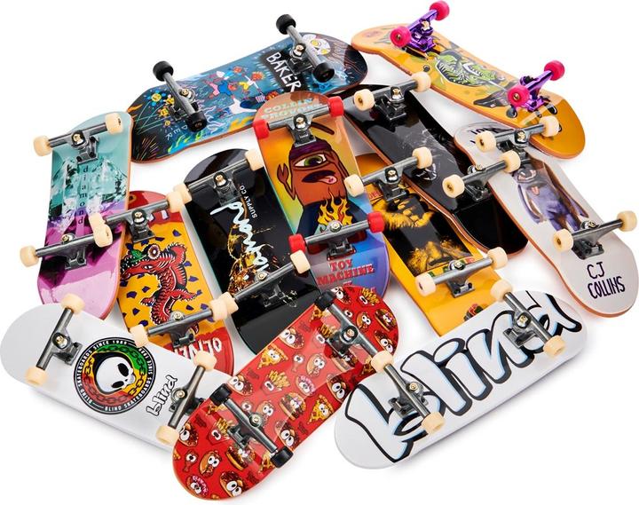 Actual product image Tech DECK Skateboards, 4 pcs. (German, French, Italian, English)