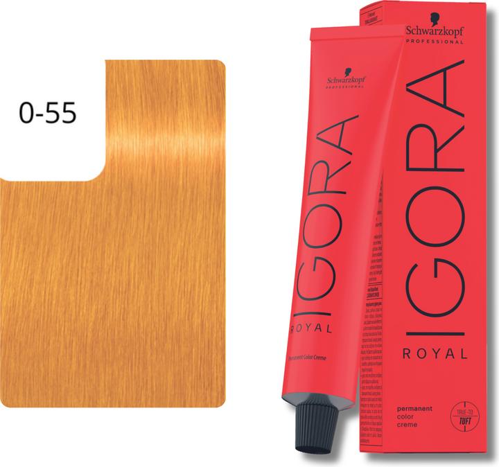 Produktbild Schwarzkopf Professional Igora Royal (0-55 Gold Konzentrat)