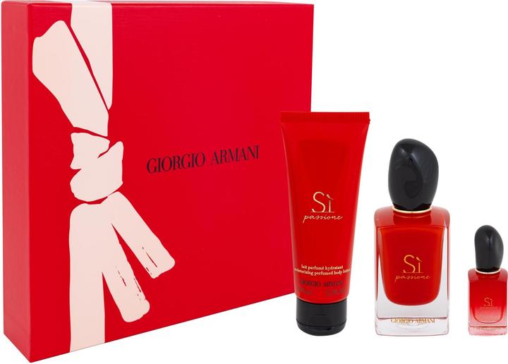 Armani Exchange Giorgio GIORGIO Si Passione EDP 50 ml + EDP 7 ml + KÖRPERLOTION 75 ml (Eau de Parfum, 75 ml)