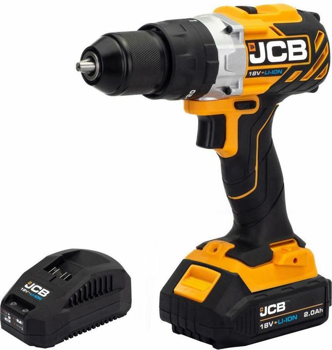 Actual product image GCS JCB WKRĘTARKA 18V LI-ION 1x2.0Ah 65Nm /TORBA (Rechargeable battery operated)