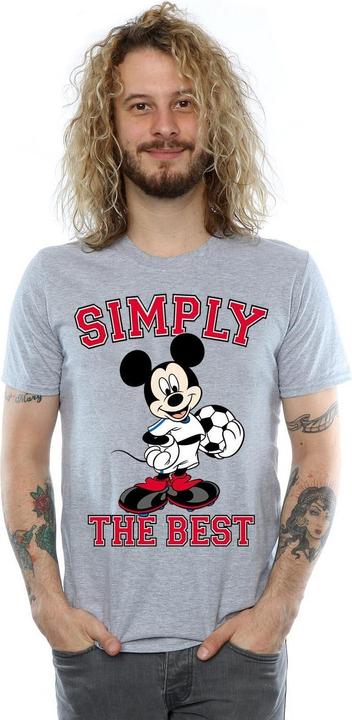 Immagine prodotto Disney Mickey Mouse Simply The Best Maglietta Uomo (L)
