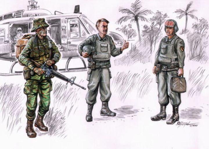 Immagine prodotto CMK Equipaggio di elicotteri americani LRRP Vietnam