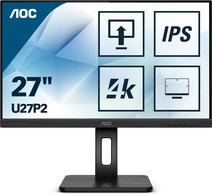 Actual product image AOC U27P2 (3840 x 2160 Pixels, 27")