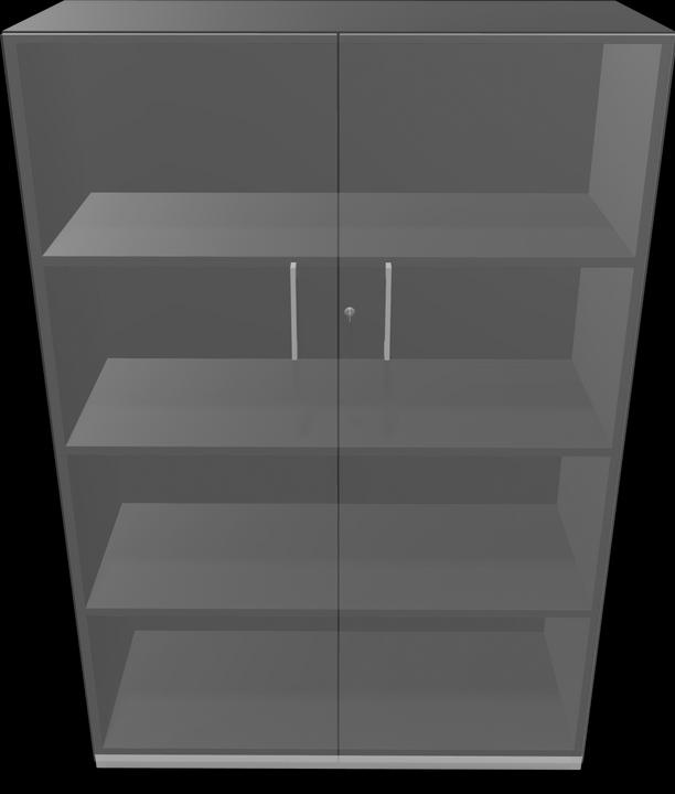 Image du produit Narbutas Choice Armoire à portes battantes (100 x 40 x 146,5 cm)