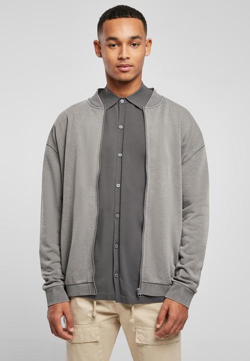 Actual product image Urban Classics Washed Sweat Bomber - 17020 (XXL)