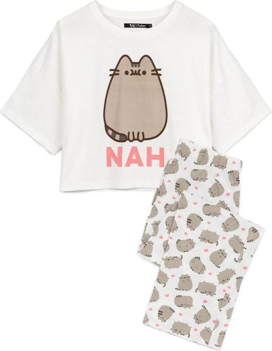 Pusheen Nah Schlafanzug mit langer Hose (M)