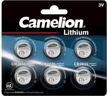 Produktbild Camelion Lithium Mix Set CR2016, CR2025, CR2032 (6 Stk., CR2032, CR2016, CR2025, 210 mAh)
