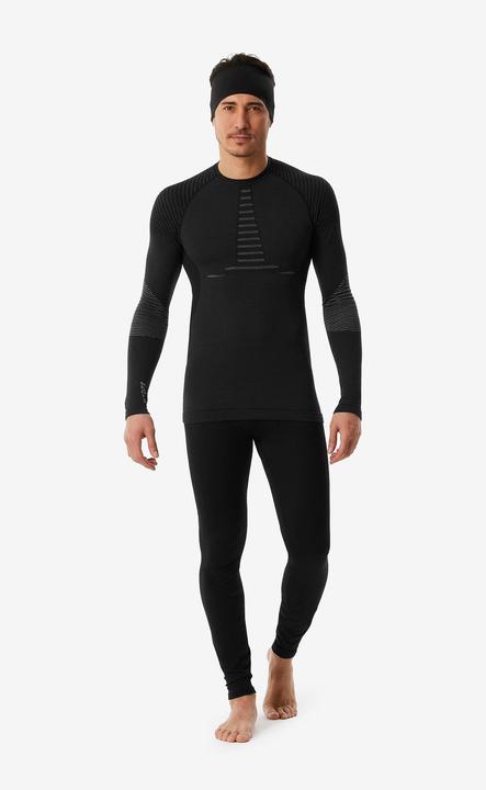 Produktbild Wedze Skiunterwäsche Funktionsshirt Herren Wolle atmungsaktiv – BL 900 schwarz (XXL)