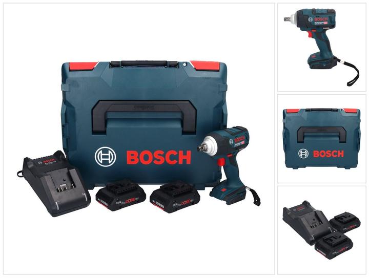 Actual product image Bosch Professional GDS 18V-300 Professional Set (Rechargeable battery operated)