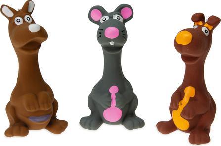 Actual product image Karlie Display latex toy Skippy (Tug toy dog)