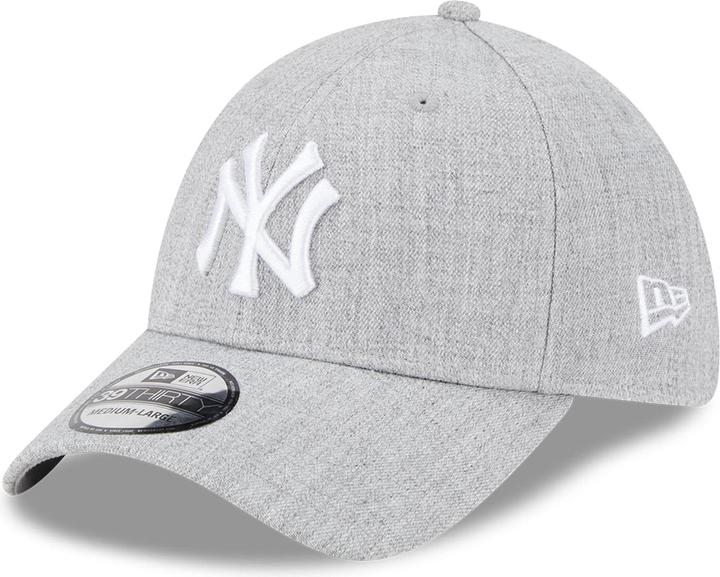Actual product image New Era 39Thirty Cap - New York Yankees heather grey - S/M (S/M)