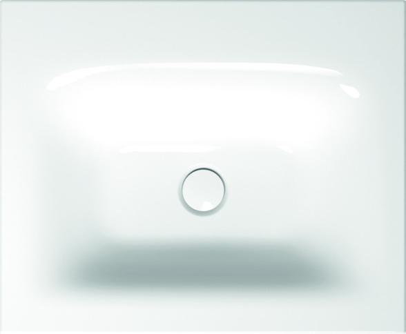 Actual product image Bette Fitted washbasin Lux 60 cm white A160-000 (490 mm, 600 mm)