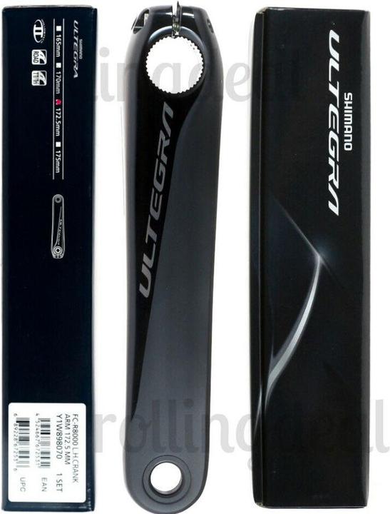 Image du produit Shimano Manivelle FC-R8000 gauche 172.5mm (172.50 mm)