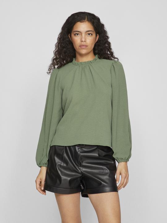 Actual product image Vila High Neck Top with Long Sleeves (40)