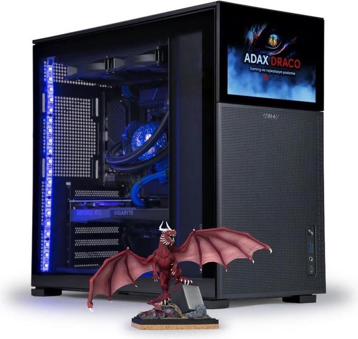 Adax Komputer DARK VISION LE R5-7600X/B650/DDR5-32GB/1TB/RTX4070-12GB/WiFi/BT/3Y