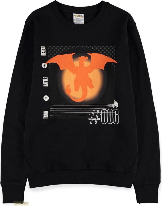 Produktbild Difuzed POKEMON - Dracaufeu #006 - Sweat Homme (L) (L)