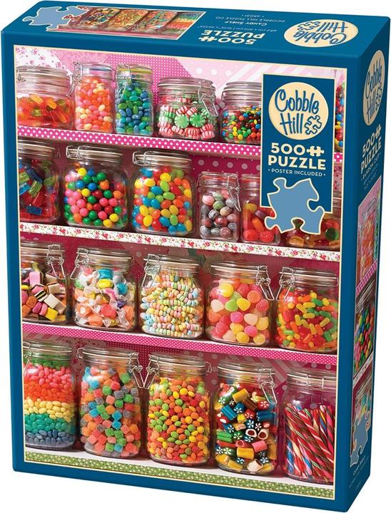 Productafbeelding Cobble Hill Snoepplank 500 stuks (500 onderdelen)